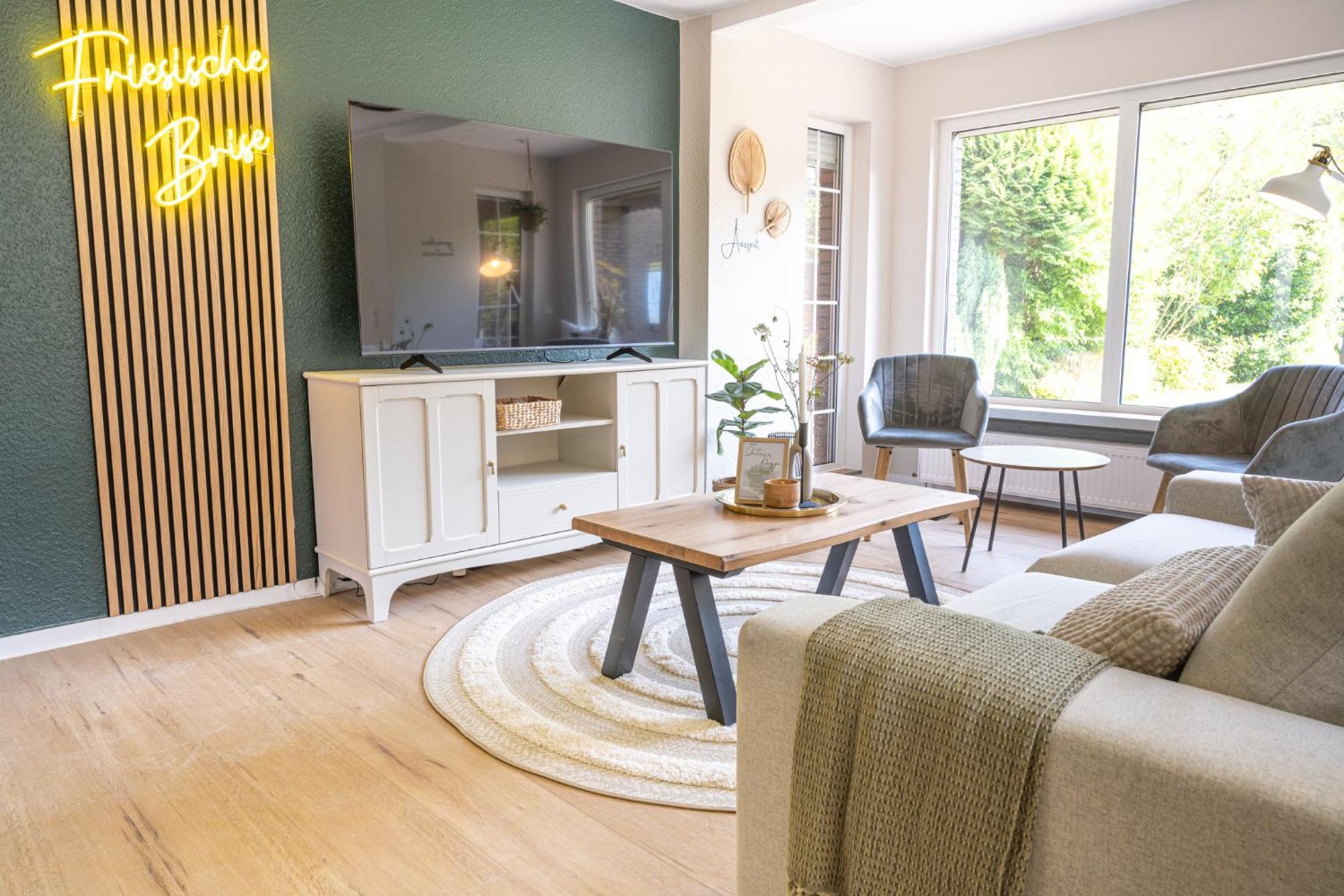 Friesische Brise Appartement Sande Buitenkant foto